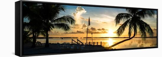 Sunset of Dreams - Florida - USA-Philippe Hugonnard-Framed Stretched Canvas