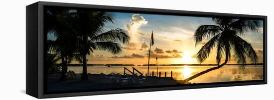 Sunset of Dreams - Florida - USA-Philippe Hugonnard-Framed Stretched Canvas