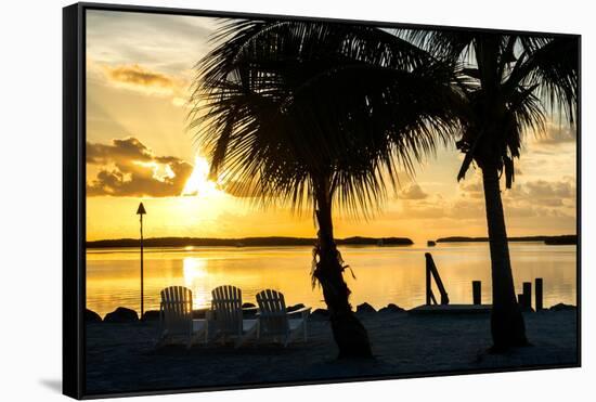 Sunset of Dreams - Florida-Philippe Hugonnard-Framed Stretched Canvas