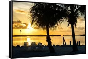 Sunset of Dreams - Florida-Philippe Hugonnard-Framed Stretched Canvas