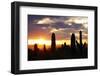 Sunset of Saguaro Country-Beisea-Framed Photographic Print