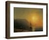 Sunset off Ayu Dag in the Crimea, 1861-Ivan Konstantinovich Aivazovsky-Framed Giclee Print