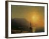 Sunset off Ayu Dag in the Crimea, 1861-Ivan Konstantinovich Aivazovsky-Framed Giclee Print