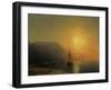 Sunset off Ayu Dag in the Crimea, 1861-Ivan Konstantinovich Aivazovsky-Framed Giclee Print