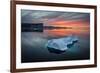 Sunset Off of Scott Island-Brent Stephenson-Framed Photographic Print