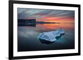 Sunset Off of Scott Island-Brent Stephenson-Framed Photographic Print