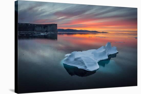 Sunset Off of Scott Island-Brent Stephenson-Stretched Canvas