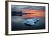 Sunset Off of Scott Island-Brent Stephenson-Framed Photographic Print