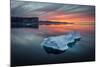 Sunset Off of Scott Island-Brent Stephenson-Mounted Photographic Print