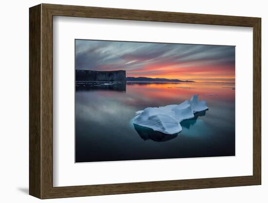 Sunset Off of Scott Island-Brent Stephenson-Framed Photographic Print