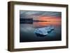 Sunset Off of Scott Island-Brent Stephenson-Framed Photographic Print