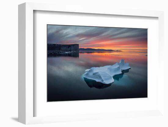 Sunset Off of Scott Island-Brent Stephenson-Framed Photographic Print