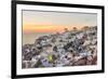 Sunset Oia - Santorini Greece-null-Framed Premium Giclee Print