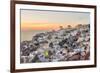 Sunset Oia - Santorini Greece-null-Framed Premium Giclee Print