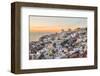 Sunset Oia - Santorini Greece-null-Framed Art Print