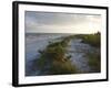 Sunset on Beach, Sanibel Island, Gulf Coast, Florida, United States of America, North America-Robert Harding-Framed Photographic Print