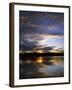 Sunset on Blind Bay, Shaw Island, Washington, USA-Charles Gurche-Framed Photographic Print