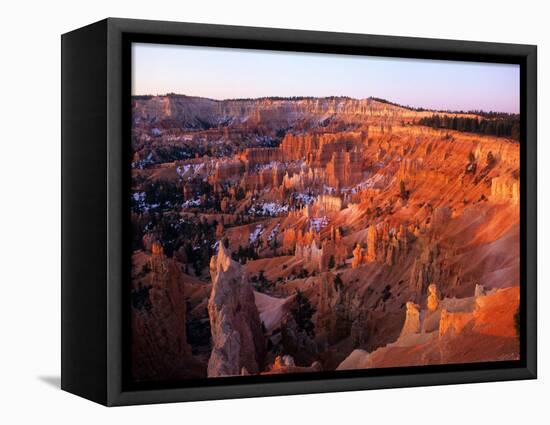 Sunset on Bryce Canyon, Utah, USA-Janis Miglavs-Framed Stretched Canvas