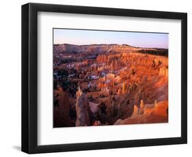 Sunset on Bryce Canyon, Utah, USA-Janis Miglavs-Framed Photographic Print