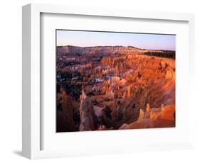 Sunset on Bryce Canyon, Utah, USA-Janis Miglavs-Framed Photographic Print