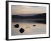 Sunset on Coniston Water in Autumn, Coniston, Lake District National Park, Cumbria, England-Pearl Bucknall-Framed Photographic Print