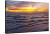 Sunset on Crescent Beach, Siesta Key, Sarasota, Florida, USA-Bernard Friel-Stretched Canvas