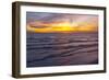 Sunset on Crescent Beach, Siesta Key, Sarasota, Florida, USA-Bernard Friel-Framed Photographic Print