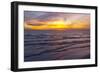 Sunset on Crescent Beach, Siesta Key, Sarasota, Florida, USA-Bernard Friel-Framed Photographic Print