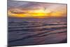 Sunset on Crescent Beach, Siesta Key, Sarasota, Florida, USA-Bernard Friel-Mounted Photographic Print
