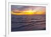 Sunset on Crescent Beach, Siesta Key, Sarasota, Florida, USA-Bernard Friel-Framed Photographic Print