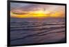 Sunset on Crescent Beach, Siesta Key, Sarasota, Florida, USA-Bernard Friel-Framed Premium Photographic Print