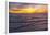 Sunset on Crescent Beach, Siesta Key, Sarasota, Florida, USA-Bernard Friel-Framed Photographic Print