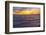 Sunset on Crescent Beach, Siesta Key, Sarasota, Florida, USA-Bernard Friel-Framed Photographic Print