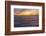 Sunset on Crescent Beach, Siesta Key, Sarasota, Florida, USA-Bernard Friel-Framed Photographic Print