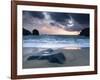 Sunset on Dalbeg Beach, Isle of Lewis, Hebrides, Scotland, UK-Nadia Isakova-Framed Photographic Print