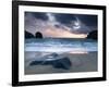 Sunset on Dalbeg Beach, Isle of Lewis, Hebrides, Scotland, UK-Nadia Isakova-Framed Photographic Print