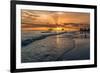 Sunset on Fort Myers Beach-derejeb-Framed Premium Photographic Print