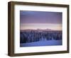 Sunset on Grand Tetons from Two Tops, West Yellowstone, Montana, USA-Alison Wright-Framed Photographic Print