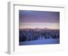 Sunset on Grand Tetons from Two Tops, West Yellowstone, Montana, USA-Alison Wright-Framed Photographic Print