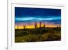 Sunset on Isabella Island, Galapagos Islands, Ecuador, South America-Laura Grier-Framed Photographic Print