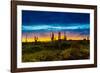 Sunset on Isabella Island, Galapagos Islands, Ecuador, South America-Laura Grier-Framed Photographic Print