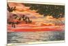 Sunset on Lake, Northern Michigan-null-Mounted Premium Giclee Print