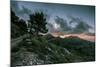 Sunset on Majorca, Serra De Tramuntana-Jorg Simanowski-Mounted Photographic Print