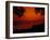 Sunset on Mekong River and Boats, Laos-Bill Bachmann-Framed Photographic Print