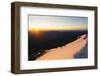 Sunset on Mont Blanc, Haute-Savoie, French Alps, France, Europe-Christian Kober-Framed Photographic Print