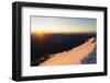 Sunset on Mont Blanc, Haute-Savoie, French Alps, France, Europe-Christian Kober-Framed Photographic Print