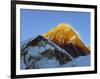 Sunset on Mount Everest, 8850M, Solu Khumbu Everest Region, Sagarmatha National Park, Himalayas-Christian Kober-Framed Photographic Print