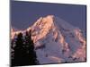 Sunset on Mount Rainier-John McAnulty-Mounted Photographic Print