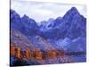 Sunset on Mountain Cliffs-Jim Zuckerman-Stretched Canvas