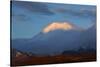 Sunset on Mt. Ngauruhoe, Tongariro National Park, Central Plateau, North Island, New Zealand-David Wall-Stretched Canvas